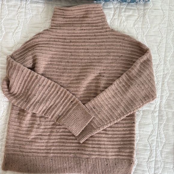 Madewell Belmont Donegal Mock Neck Sweater - Picture 3 of 5
